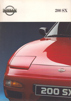 Nissan 200 SX Prospekt 4.1991