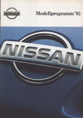 Nissan Programm 3.1992