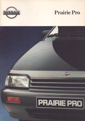 Nissan Prairie Pro Prospekt 6.1992