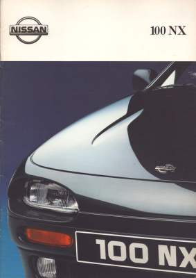 Nissan 100 NX Prospekt 2.1992
