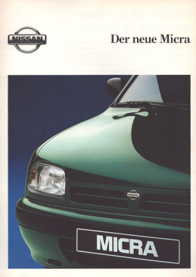 Nissan Micra Prospekt 10.1992