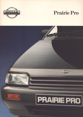 Nissan Prairie Pro Prospekt 10.1992