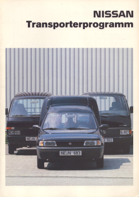 Nissan Transporter Programm 3.1994