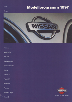 Nissan Programm 1997