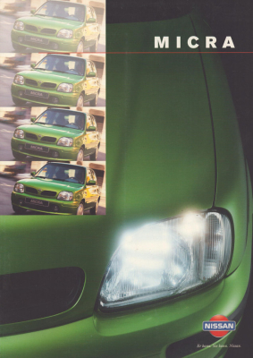 Nissan Micra Prospekt 3.1998