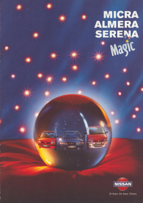 Nissan Magic Sondermodelle Prospekt 9.1997