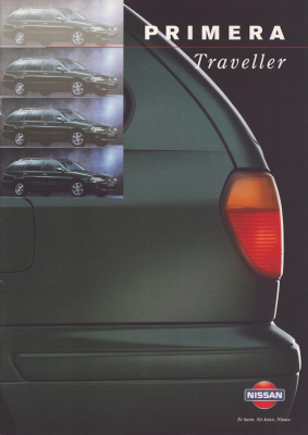 Nissan Primera Traveller Prospekt 4.1998