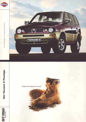 Nissan Terrano II Prestige Prospekt 5.1999