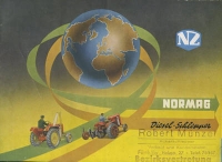 Normag (Zorge) Diesel Schlepper 28 + 35 HP brochure 7.1952