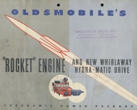 Oldsmobil Hydramatic brochure 1950s