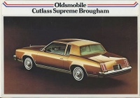 Oldsmobil Cutless Supreme Brougham brochure 1979