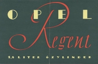 Opel 1.8 Liter Regent Prospekt 1931