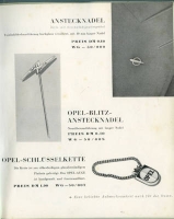 Preview: Opel Werbe-Geschenke Katalog ca. 1950