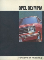 Opel Olympia Prospekt 9.1967