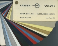 Opel Farben 8.1968