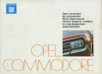 Opel Commodore Prospekt 1969 nl
