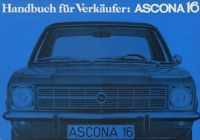 Opel Ascona seller manual 1970