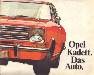 Opel Kadett B Prospekt 1.1971