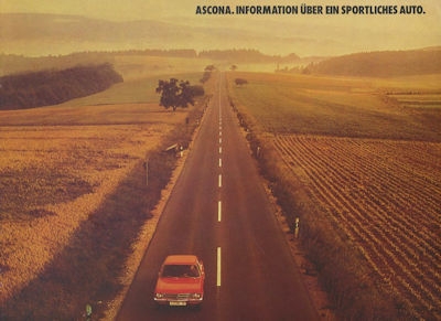 Opel Ascona Prospekt 1.1973