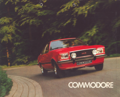 Opel Commodore Prospekt 8.1973