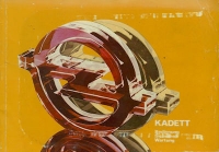 Opel Kadett D Bedienungsanleitung 4.1980