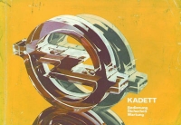 Opel Kadett D Bedienungsanleitung 11.1981