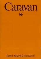 Opel Kadett Rekord Commodore Caravan Prospekt 1982