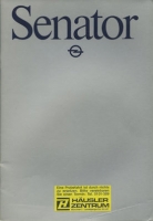 Opel Senator Prospekt 9.1981