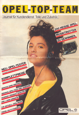 Opel Journal für Kundendienst 9.1985