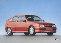 Opel Kadett E Irmscher brochure 9.1989