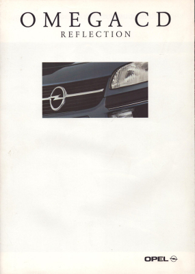 Opel Omega CD Reflection Prospekt 7.1995