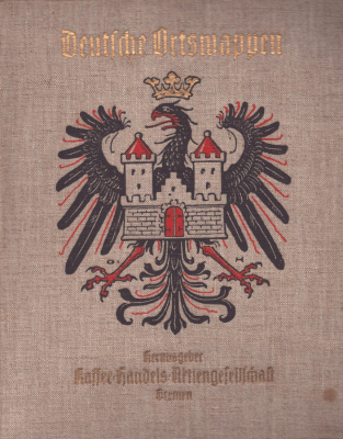 Deutsche Ortswappen vom Freistaat Bayern 1925