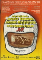 Programm AVUS 30.4./1.5.1983