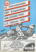 Programm 22. Berliner Eisspeedwayrennen 4./5.2.1995