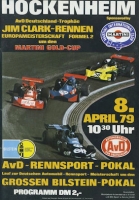 Program Hockenheimring 8.4.1979