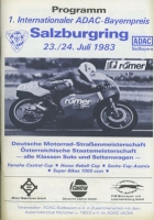 Programm Salzburgring 23./24.7.1983
