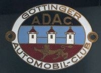 Plakette Automobilclub Göttingen ca. 1930