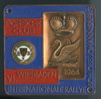 Badge Porsche Club Wiesbaden 1964
