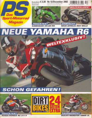 PS Das Sport-Motorrad Magazin 2002 Heft 12