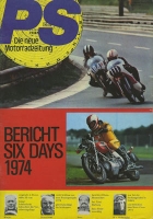 PS Die neue Motorradzeitung 1974 Heft  1 Sept./ Okt.