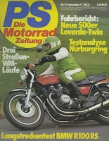 PS Die Motorradzeitung 1977 No. 9