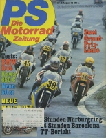 PS Die Motorradzeitung 1978 No. 8