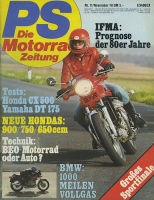 PS Die Motorradzeitung 1978 No. 11