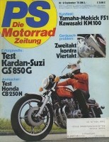 PS Die Motorradzeitung 1979 No. 9