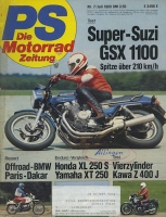 PS Die Motorradzeitung 1980 No. 7