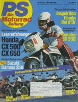 PS Die Motorradzeitung 1984 No. 6