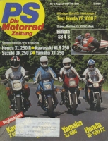 PS Die Motorradzeitung 1984 No. 8