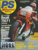 PS Die Motorradzeitung 1986 No. 6