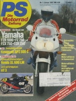 PS Die Motorradzeitung 1987 No. 1