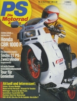 PS Die Motorradzeitung 1987 Heft 4